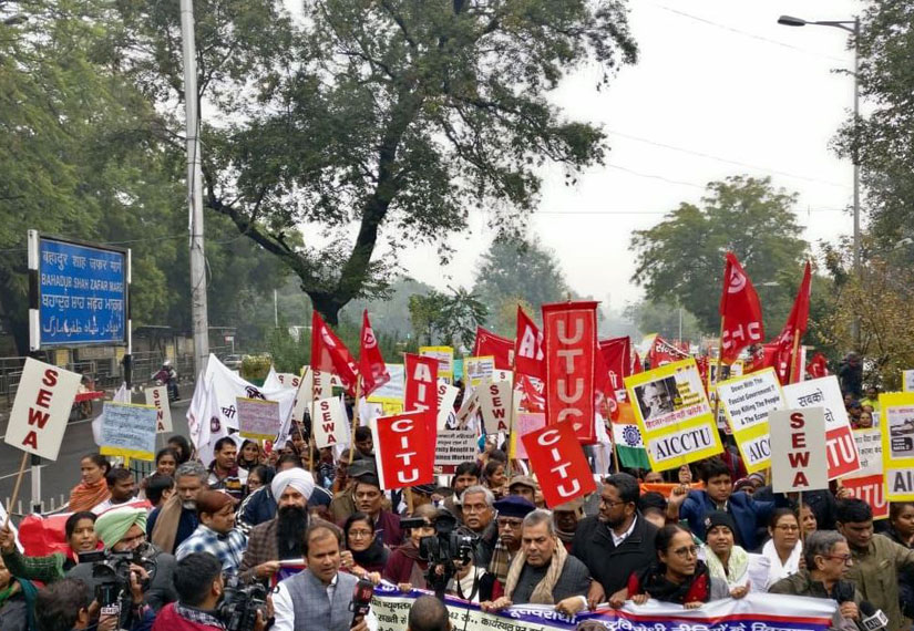 общенациональная забастовка в Индии