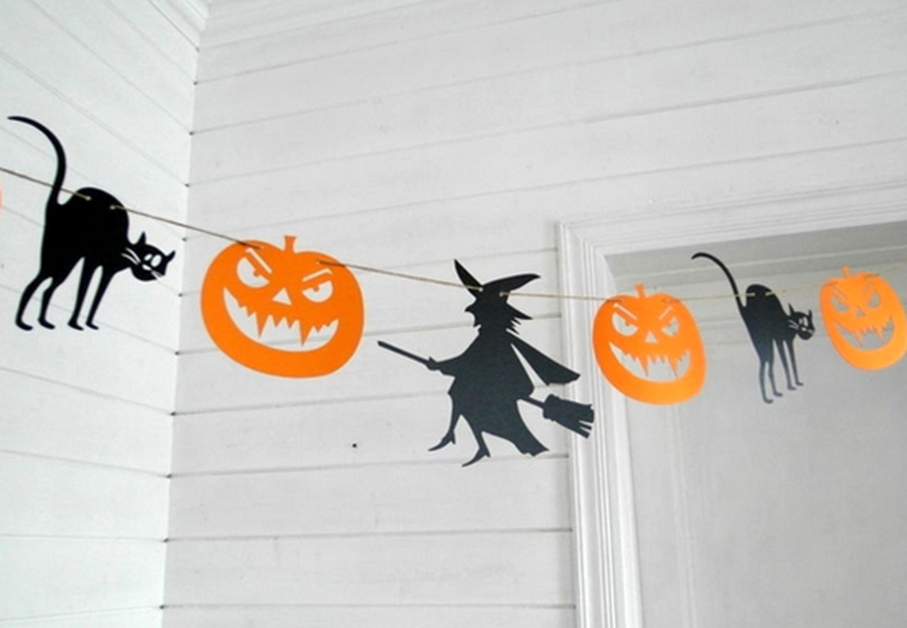 Декор на Хэллоуин: идеи украшений своими руками